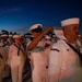 NMRTC San Diego holds dress white uniform inspection
