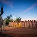 NMRTC San Diego holds dress white uniform inspection