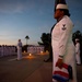 NMRTC San Diego holds dress white uniform inspection