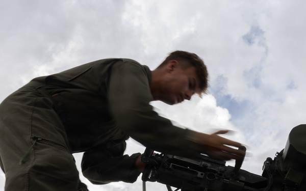U.S. Marines with 3d AA Bn. participate in live-fire range