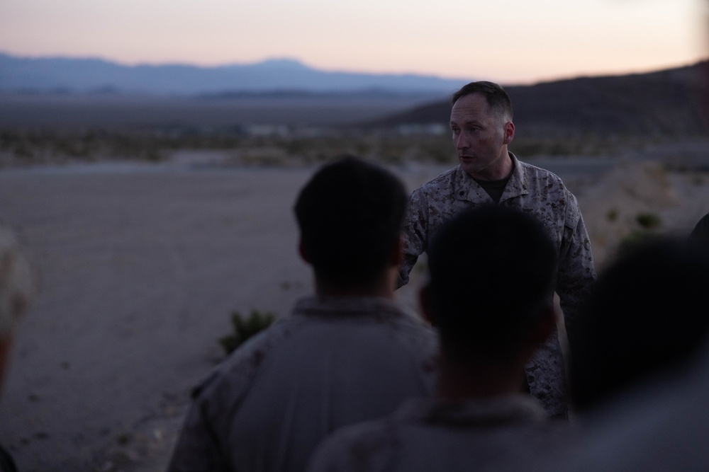 U.S. Marines with 3d AA Bn. participate in live-fire range