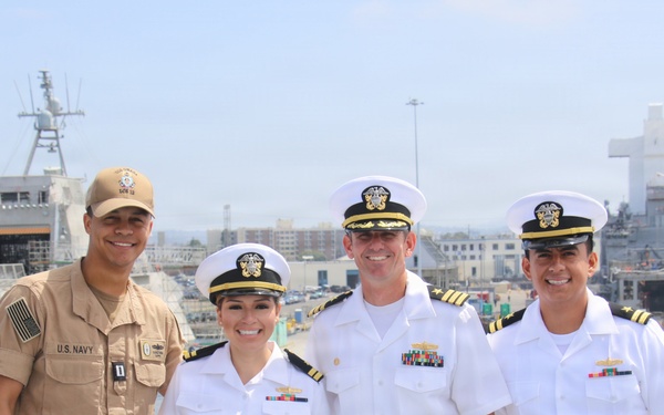 Officer Promotion Ceremony held onboard USS Omaha (LCS 12) [Image 3 of 3]
