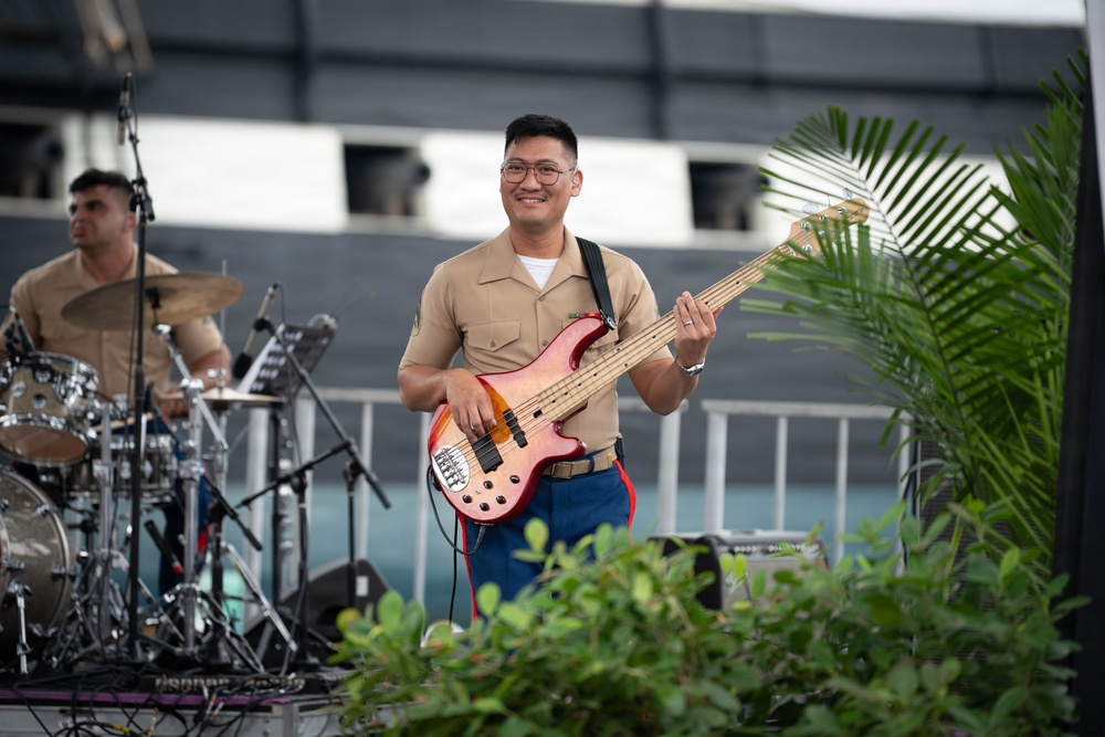 Quantico Marine Band Performs at SAIL250 Maryland