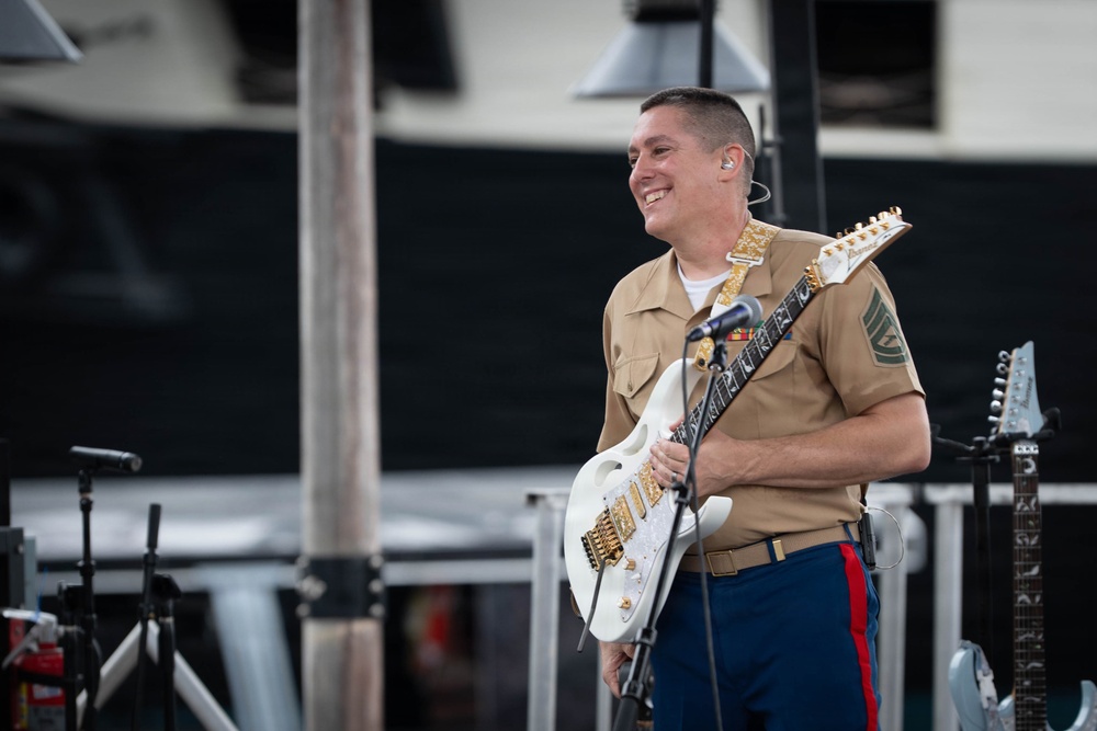 Quantico Marine Band Performs at SAIL250 Maryland