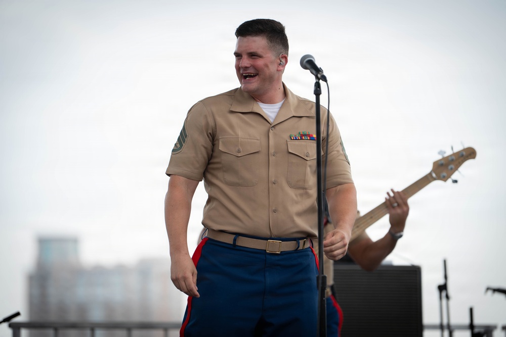 Quantico Marine Band Performs at SAIL250 Maryland