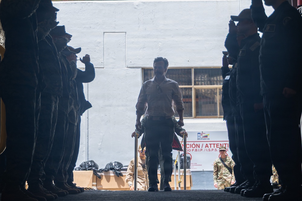 LCF-24: John M. Barrett Tours USS Fort Lauderdale