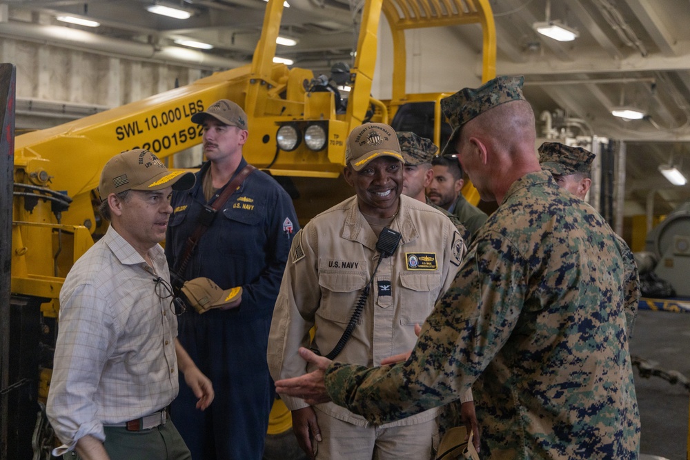 LCF-24: John M. Barrett Tours USS Fort Lauderdale