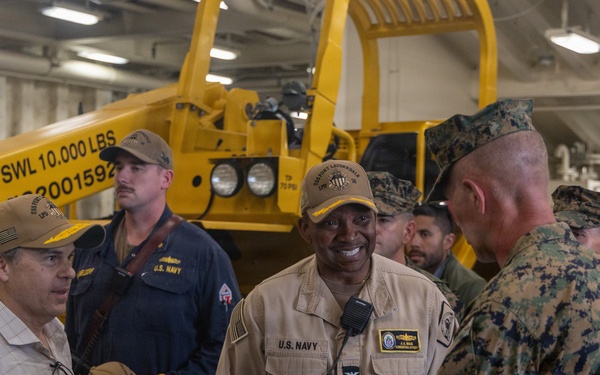 LCF-24: John M. Barrett Tours USS Fort Lauderdale