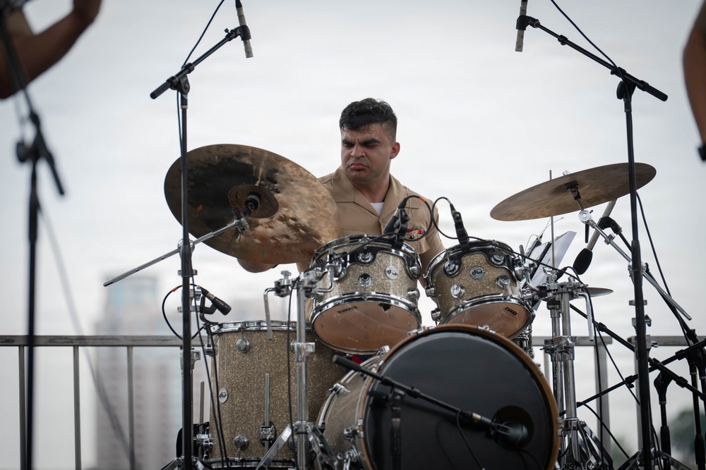 Quantico Marine Band Performs at SAIL250 Maryland