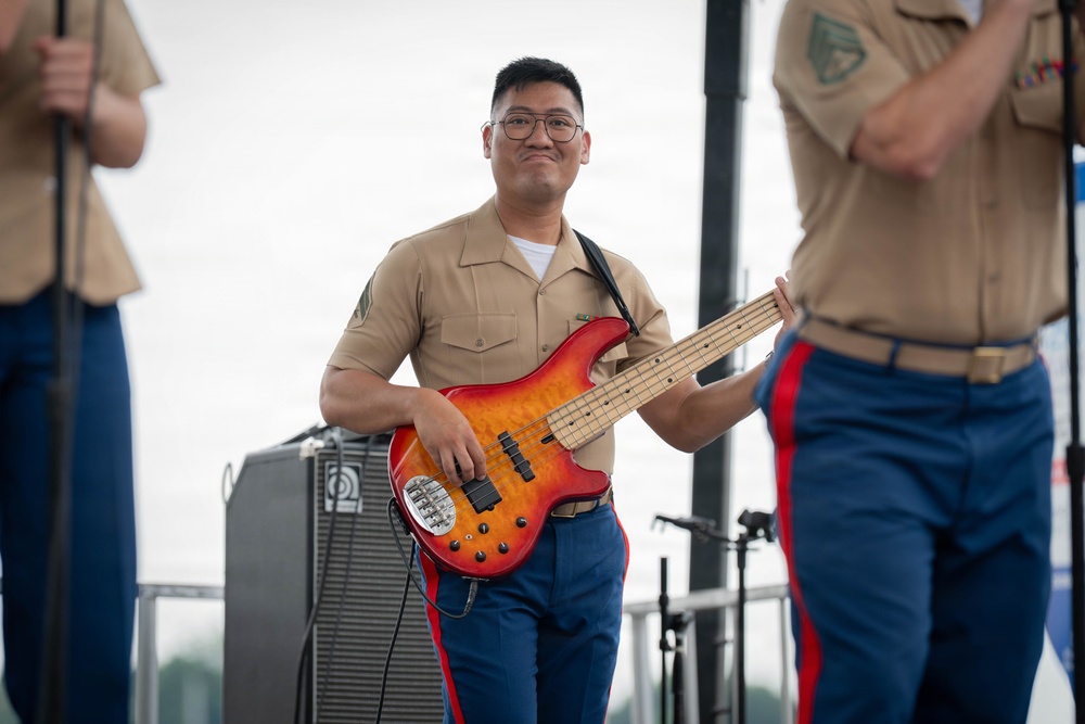 Quantico Marine Band Performs at SAIL250 Maryland