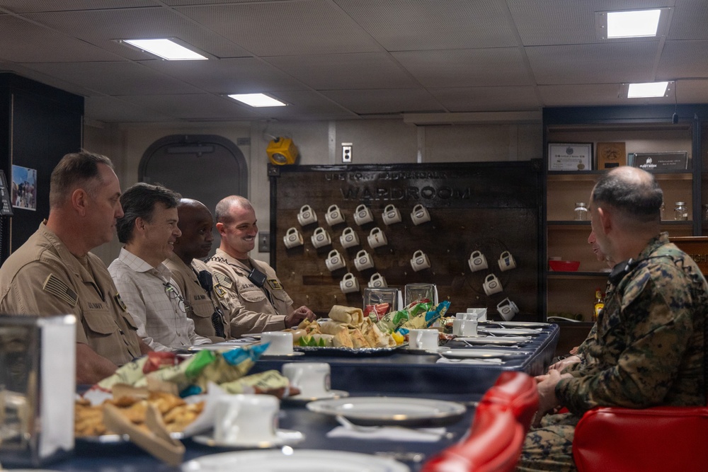 LCF-24: John M. Barrett Tours USS Fort Lauderdale