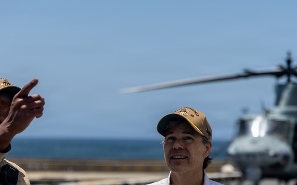 LCF-24: John M. Barrett Tours USS Fort Lauderdale