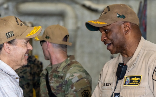 LCF-24: John M. Barrett Tours USS Fort Lauderdale