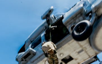 U.S. Navy EOD and Divers Conduct Fast-Roping