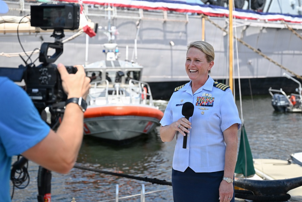 Coast Guard serves as lead federal agency for maritime safety, security during Sail250 Virginia
