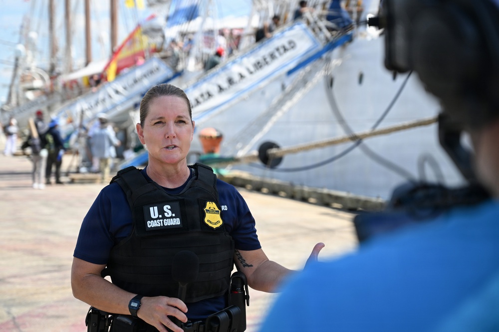 Coast Guard serves as lead federal agency for maritime safety, security during Sail250 Virginia