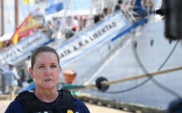 Coast Guard serves as lead federal agency for maritime safety, security during Sail250 Virginia