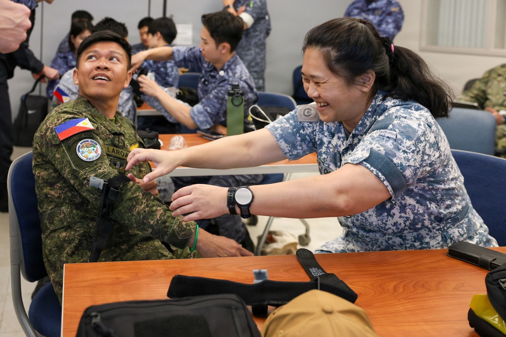 RIMPAC 2026 participants conduct tactical combat casualty care training