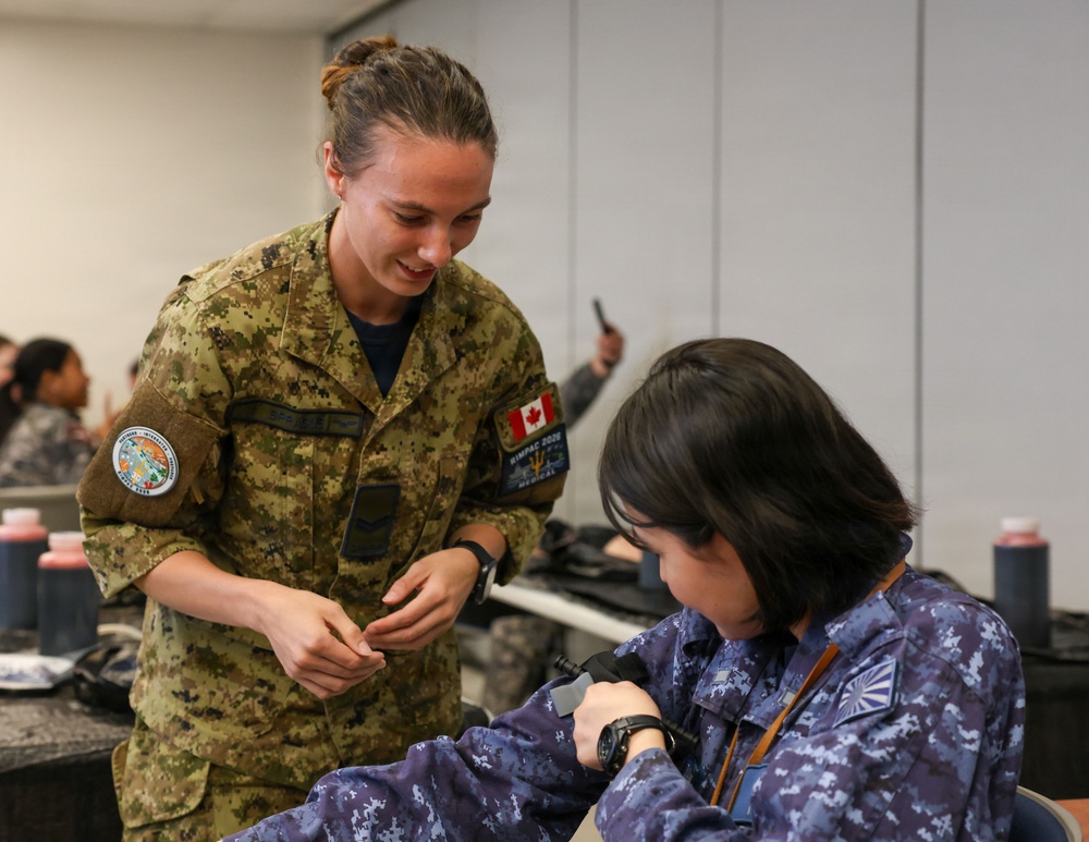 RIMPAC 2026 participants conduct tactical combat casualty care training