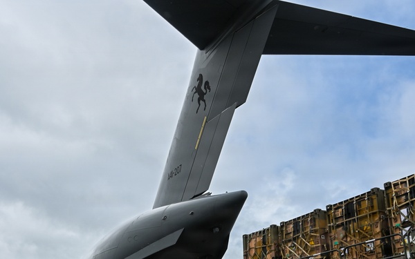 735 AMS aids USMC, Australian Defense Force in RIMPAC cargo movement