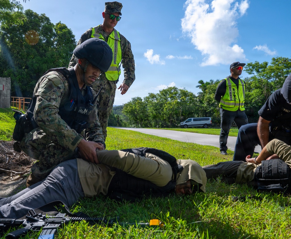 Naval Base Guam's Navy Security Forces conduct Citadel Pacific 2026 training drills