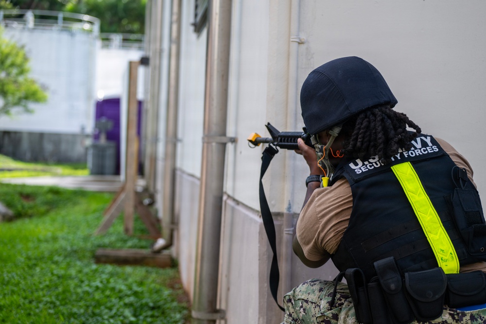 Naval Base Guam's Navy Security Forces conduct Citadel Pacific 2026 training drills