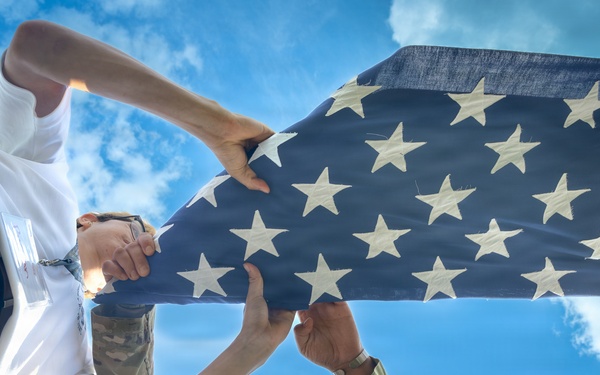 American Legion Boys State Flag Folding Lesson