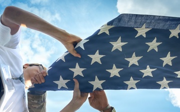American Legion Boys State Flag Folding Lesson