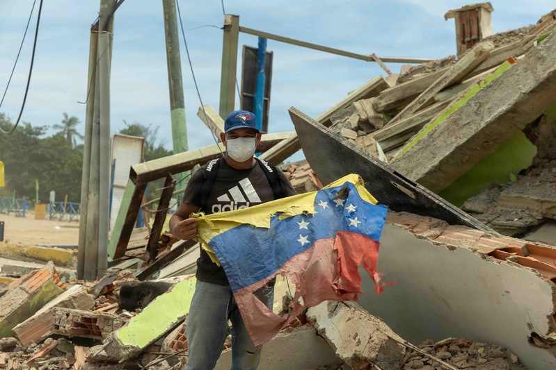 Marines, Sailors of Littoral Combat Force support U.S. interagency earthquake response in Venezuela