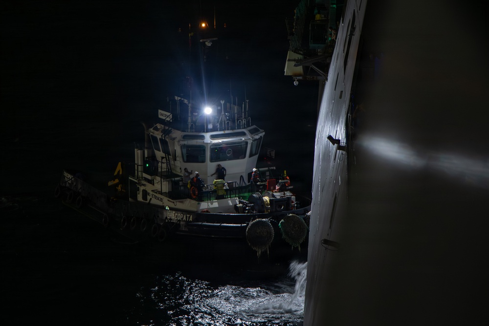 LCF-24: USS Fort Lauderdale Ports in La Guaira, Venezuela