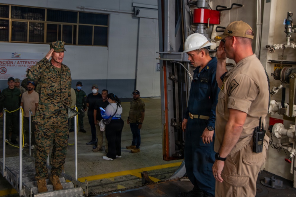 LCF-24: USS Fort Lauderdale Ports in La Guaira, Venezuela