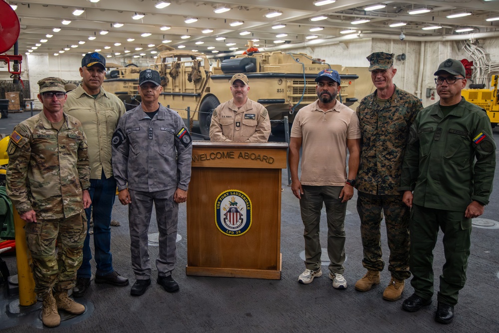 LCF-24: USS Fort Lauderdale Ports in La Guaira, Venezuela