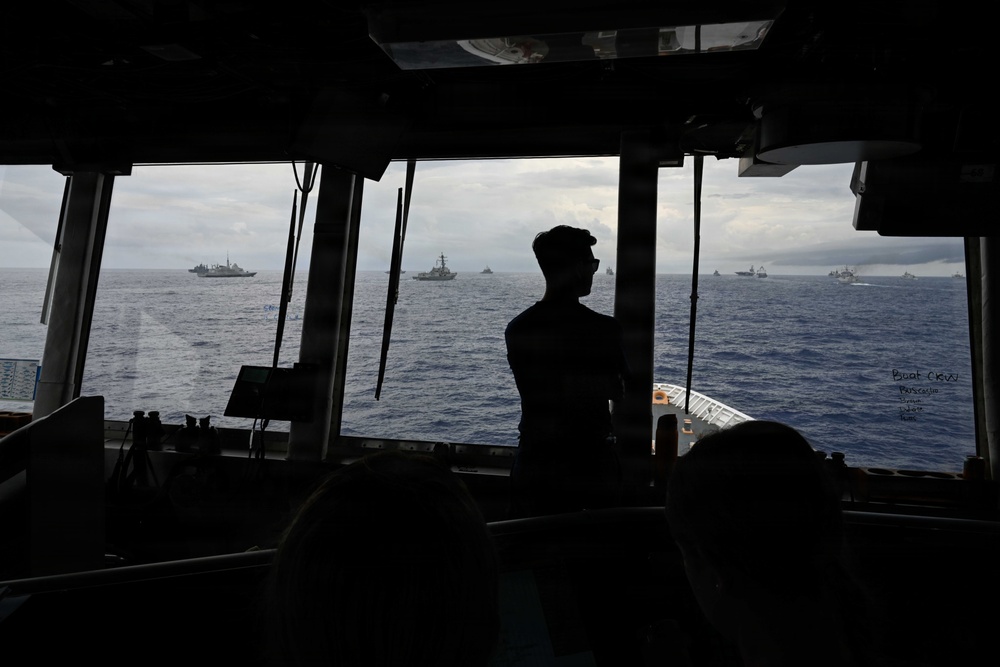 USCGC Stone participates in 13 Fleet Exercise with 13 Partner and Allied Nations