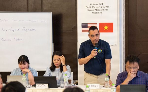 Pacific Partnership 2026 Conducts Disaster Management Workshop in Quang Tri, Vietnam