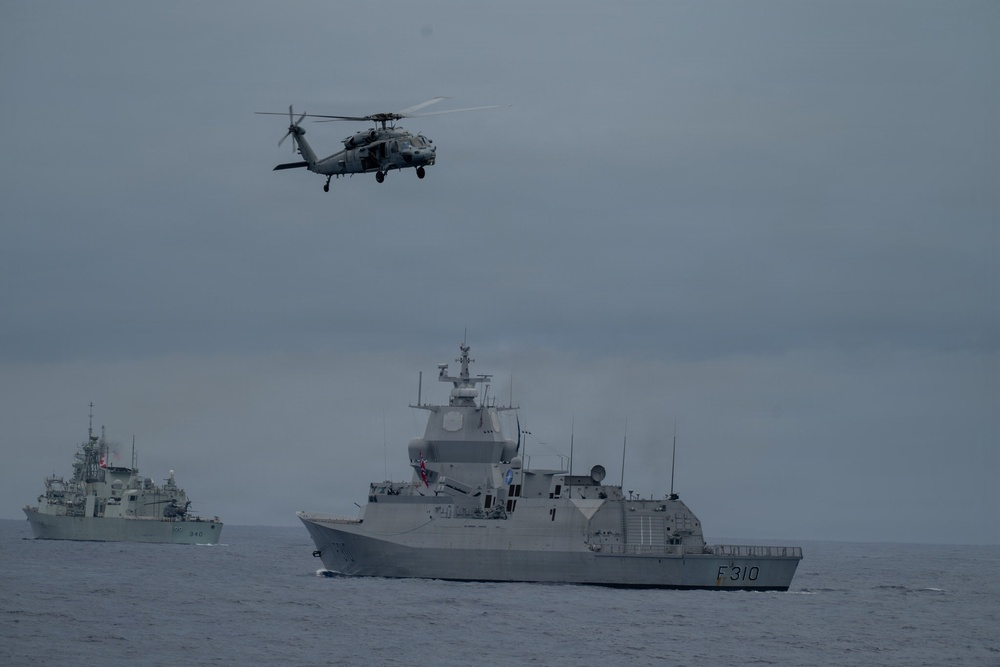 USCGC Stone participates in 13 Fleet Exercise with 13 Partner and Allied Nations