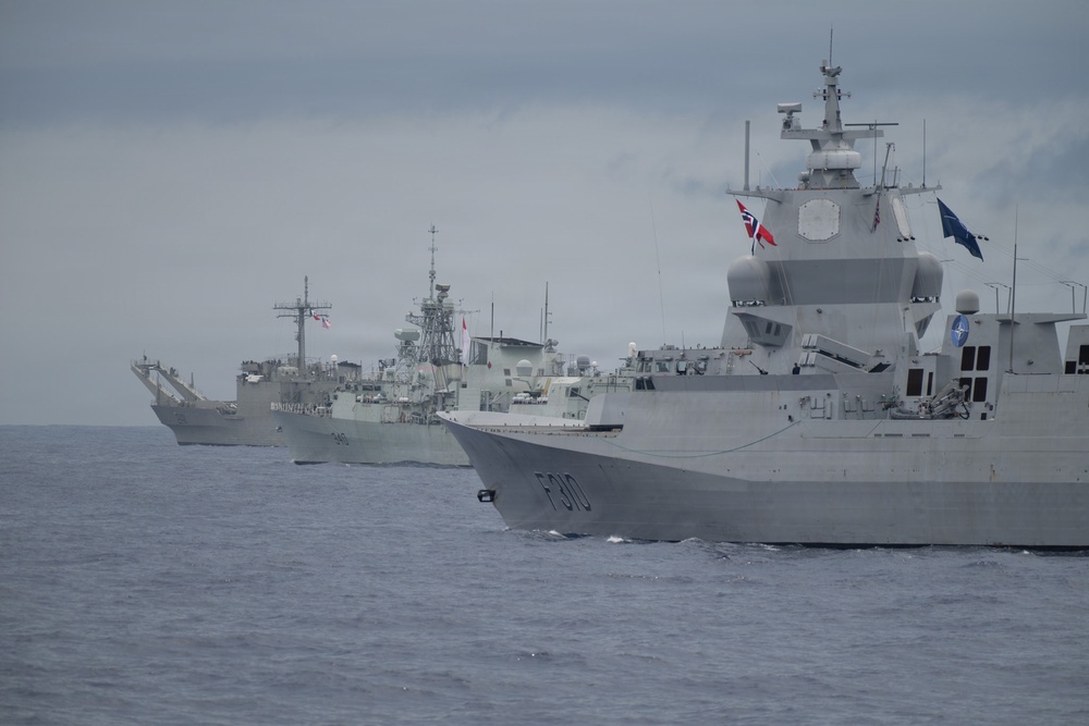 USCGC Stone participates in 13 Fleet Exercise with 13 Partner and Allied Nations