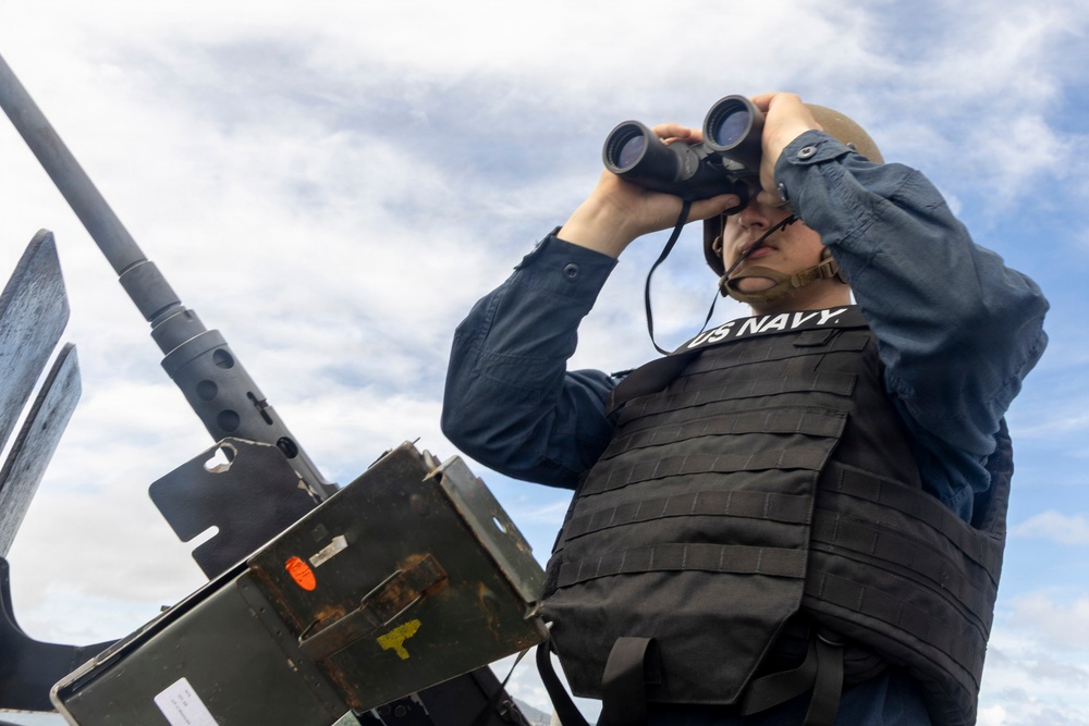 USS frank Cable returns to sea for Sea Trials