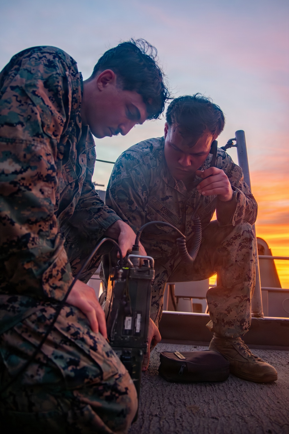 LCF-24: V3/2 Marines configure Radio Systems in Preparation for Supporting Disaster Assistance in Venezuela