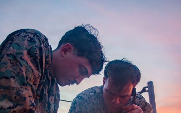 LCF-24: V3/2 Marines configure Radio Systems in Preparation for Supporting Disaster Assistance in Venezuela