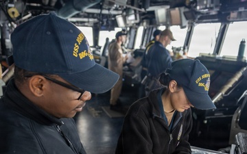 USS John Paul Jones (DDG 53) conducts routine operations