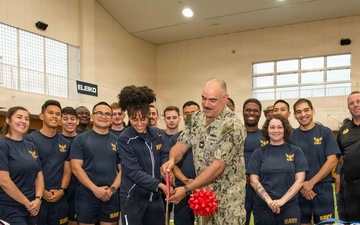 Purdy Fitness Center Equipped with the Navy Operational  Fitness and Fueling System