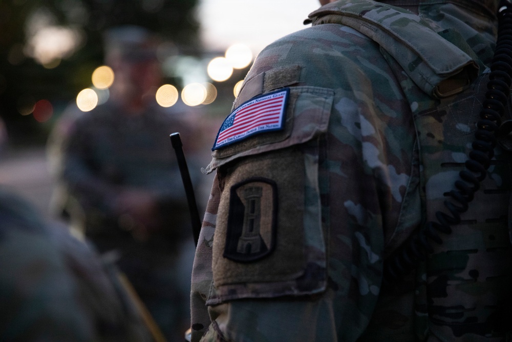 Secretary Doug Burgum visits JTF-DC Guardsmen