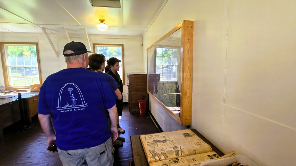 Boy Scouts Troop 33 completes service project, explores Fort McCoy during installation visit