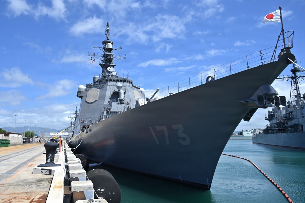 JS Kongō hosts media tour during RIMPAC 2026
