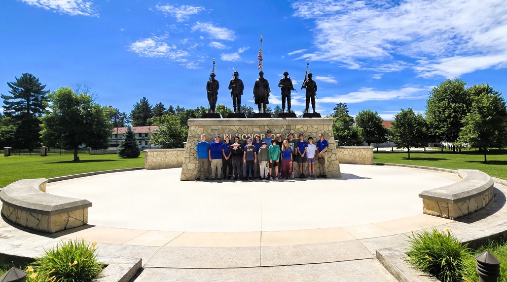 Boy Scouts Troop 33 completes service project, explores Fort McCoy during installation visit