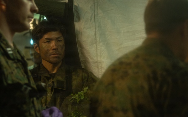 HIJYUDAI MANEUVER AREA, OITA, JAPAN – U.S. Marines with 3rd Medical Battalion Execute Billateral Medical Simulation During Exercise Resolute Dragon 26
