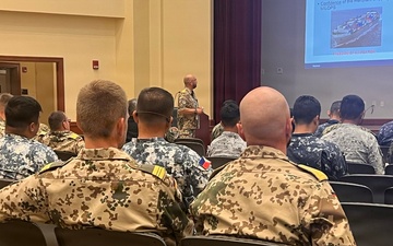 PCG personnel participate in RIMPAC 2026 NCAGS shipping briefing