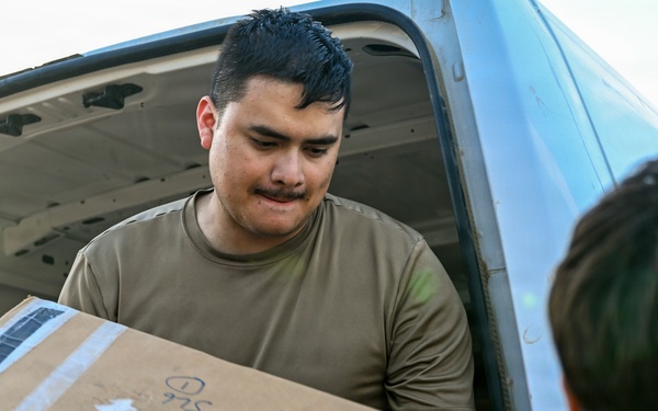 TMO delivers packages in CENTCOM