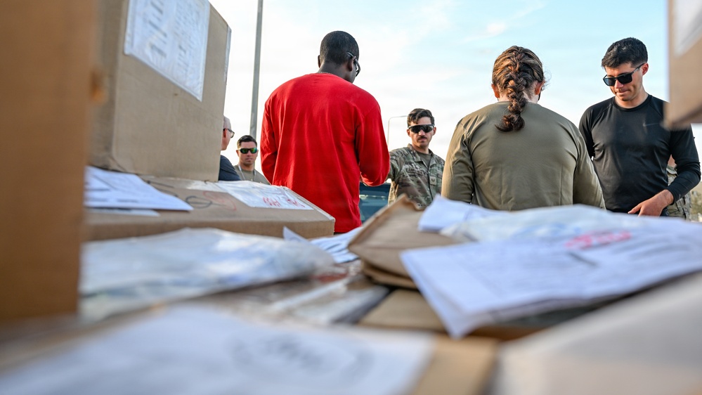 TMO delivers packages in CENTCOM