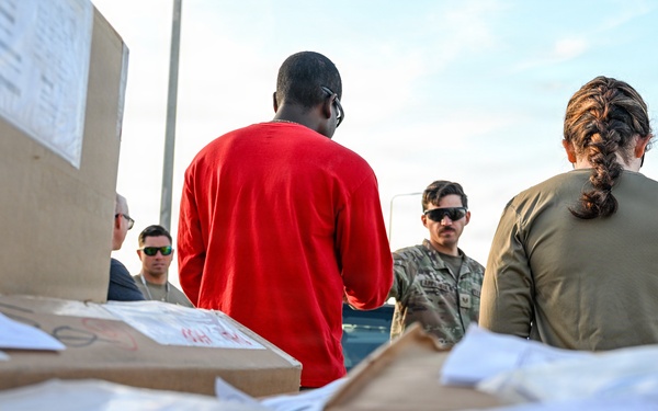 TMO delivers packages in CENTCOM